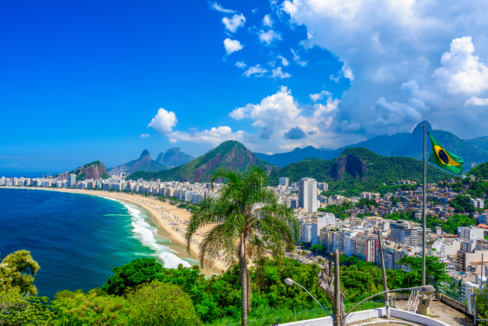 Praia de Copacabana Rio de Janeiro